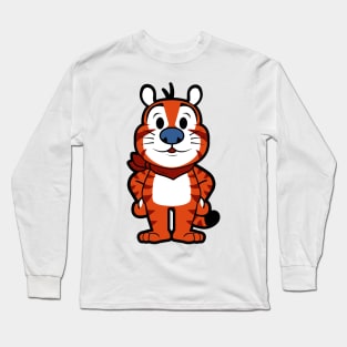 Tony the Tiger Chibi Long Sleeve T-Shirt